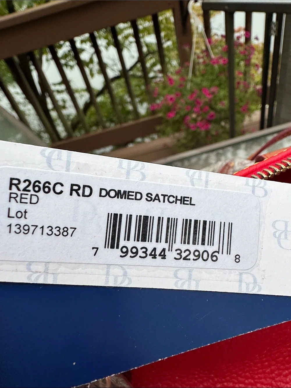 Dooney & Bourke bright red